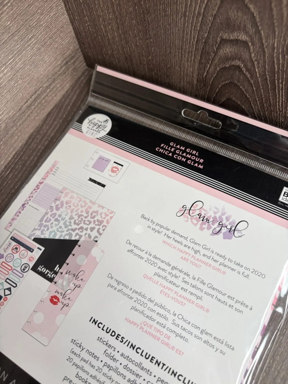 ❤️$12 NWT The Happy Planner Classic Accessory Pack Glam Girl